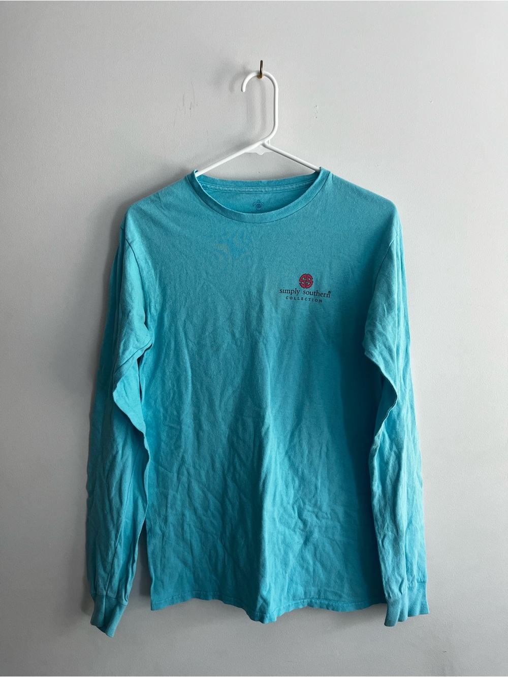Women’s Simply Souther Blue Long Sleeve Tee Shirt